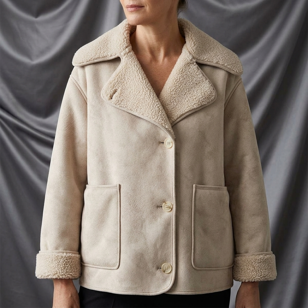 Léa Fall Fur-Lined Chic Jacket