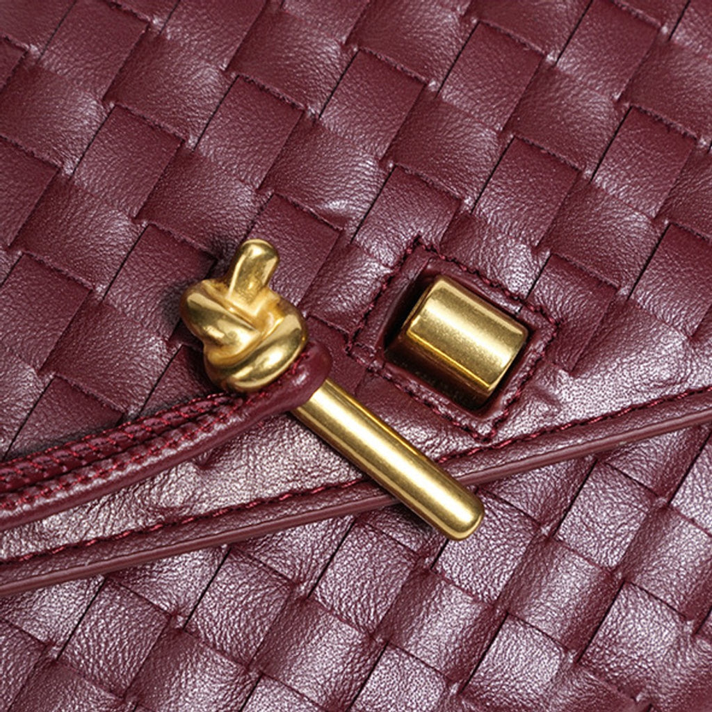 Élise Vegan Leather Baguette Clutch Bag