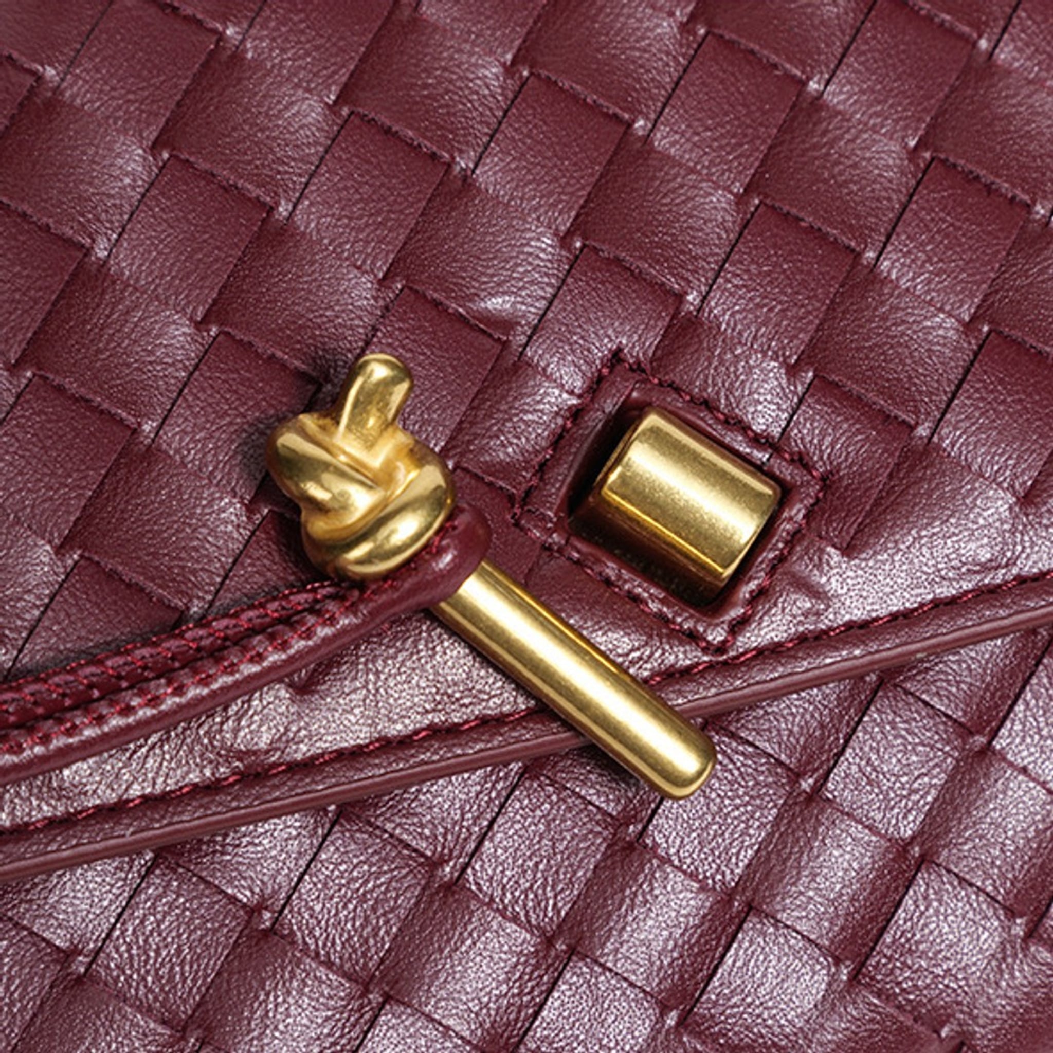Élise Vegan Leather Baguette Clutch Bag
