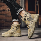 Ridge Rugged Camouflage Work Boots