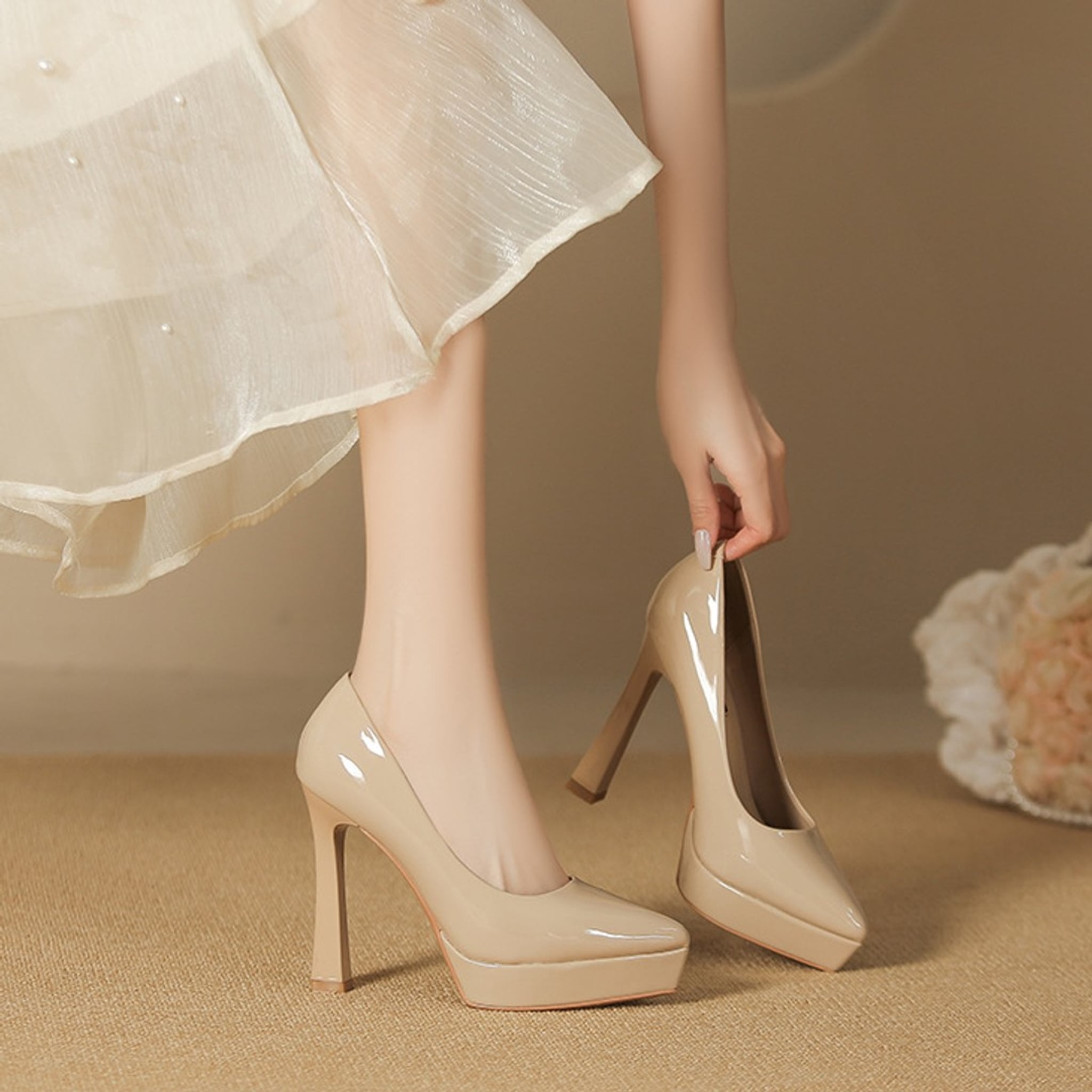 Élise Orthopedic Platform Pump Heels