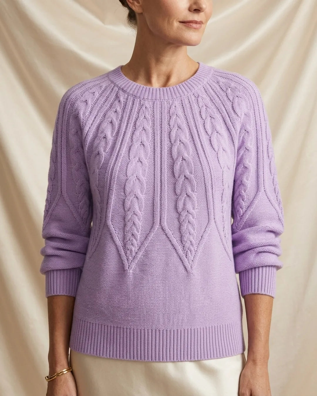 Avéra Luxe Knit Crewneck Top