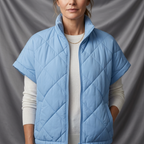 Léa Diamond Quilted Puffer Jacket