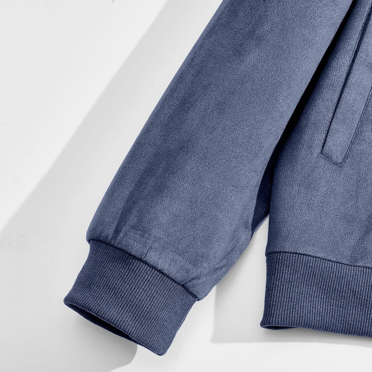 Blake Holloway Minimal Suede Flight Jacket