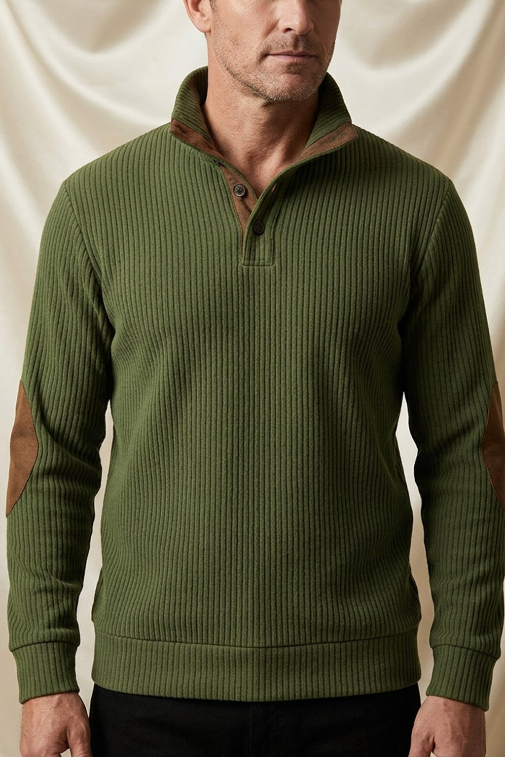 Blake Holloway Ribbed Vintage High Neck Pullover