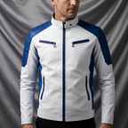 Stryde Speedster Two-Tone Biker Jacket