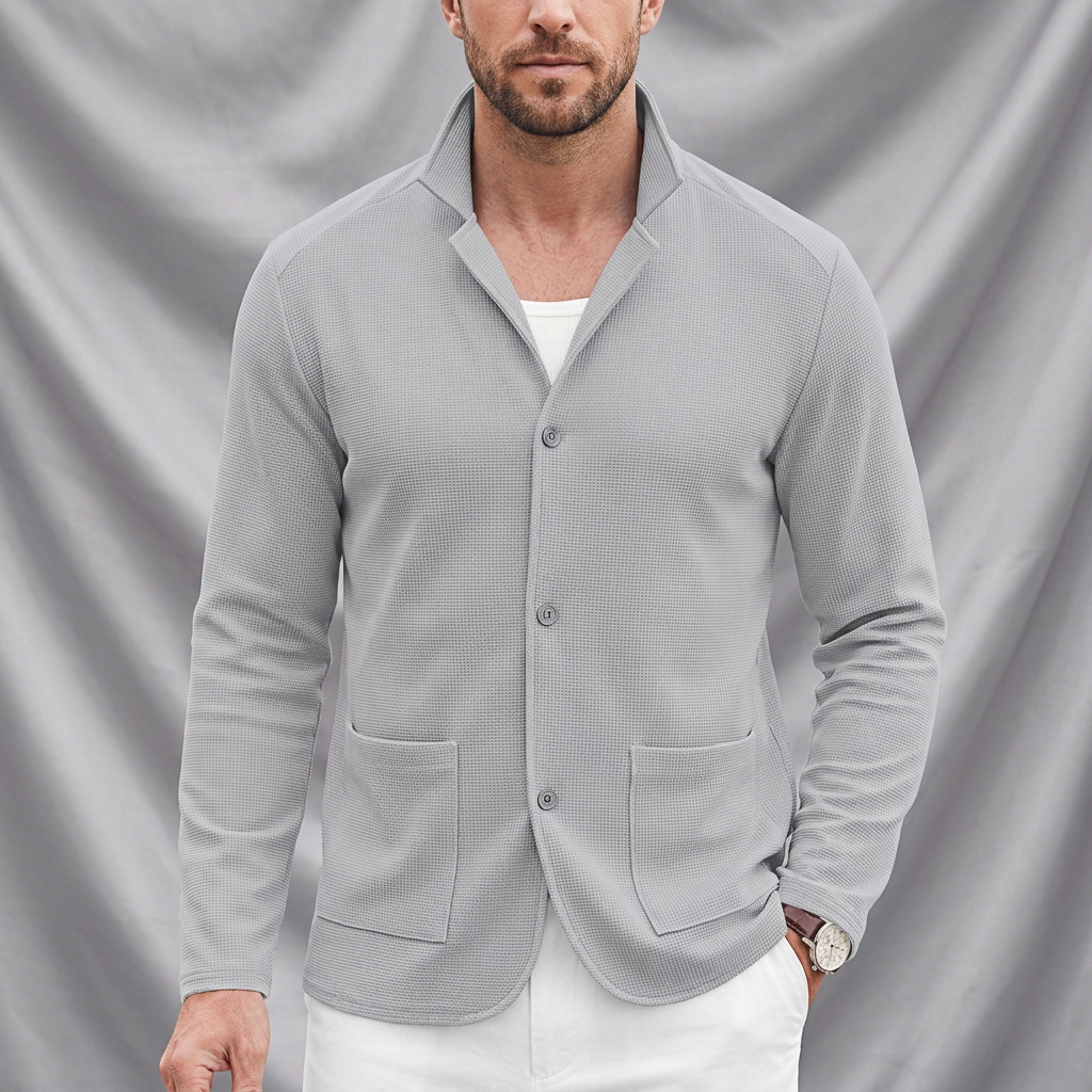 Blake Holloway Classic Waffle Knit Overshirt