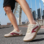 Landstrider Breathable Mesh Wide-Toe Walking Sneakers
