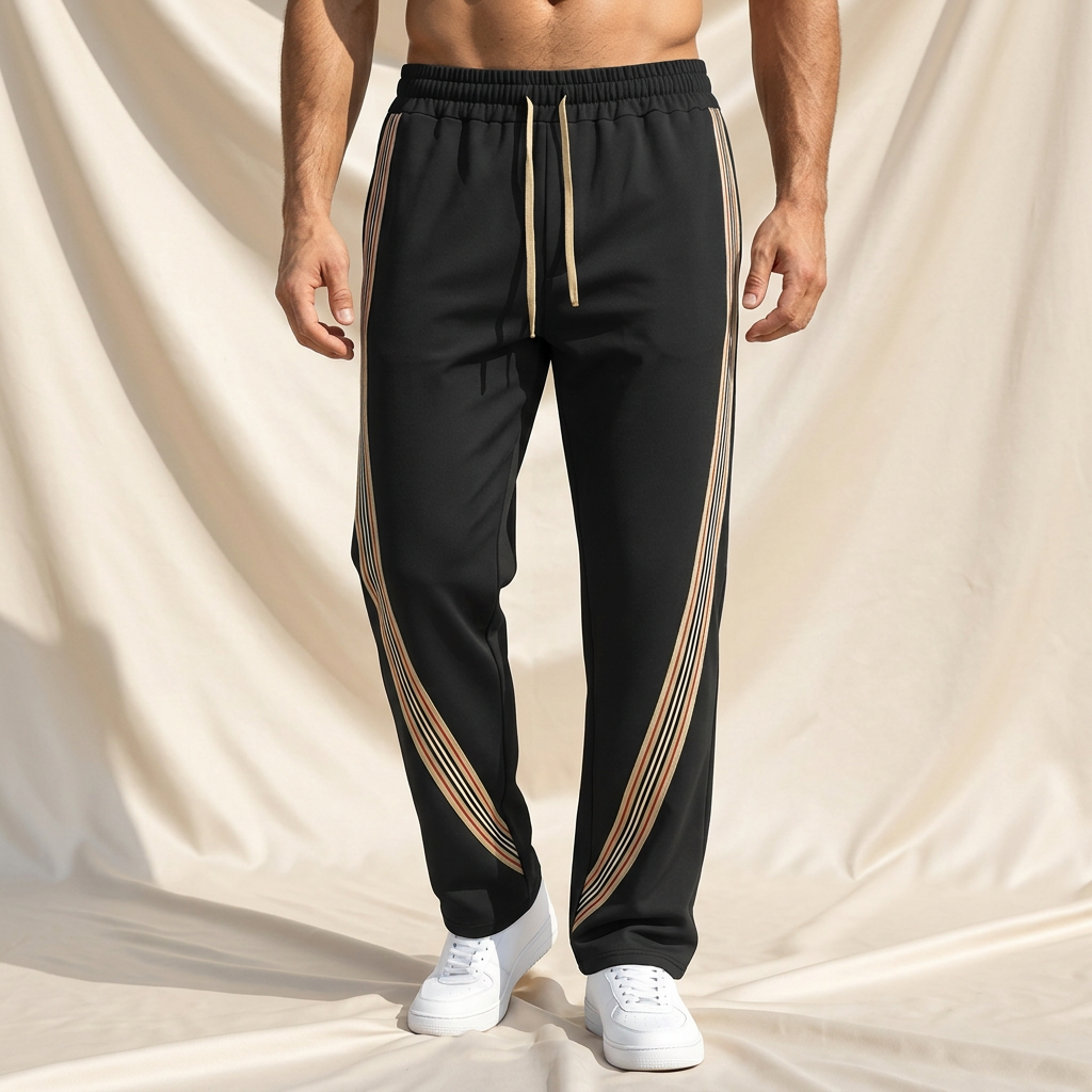 Axon Sport Stripe Relaxed Fit Joggers
