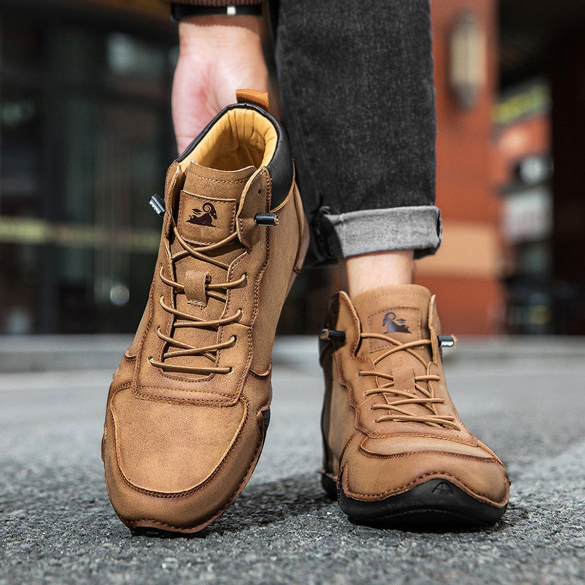 Stanton Heritage Stitched High Top Sneaker