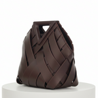 Élise Woven Vegan Leather Handbag