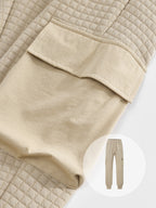 Clifford Waffle Knit Gym Cargo Joggers