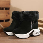 Élise Fur Lined Vegan Suede Boots