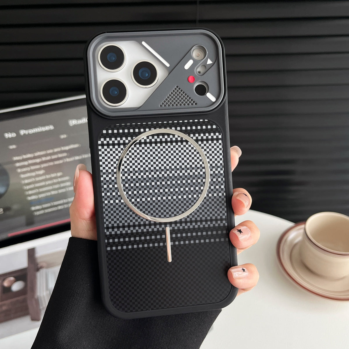 Hendrix Pixels MagSafe iPhone 18 Pro/ProMax Case