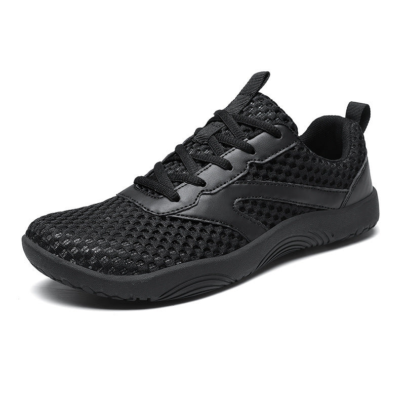 Landstrider Breathable Mesh Wide-Toe Walking Sneakers