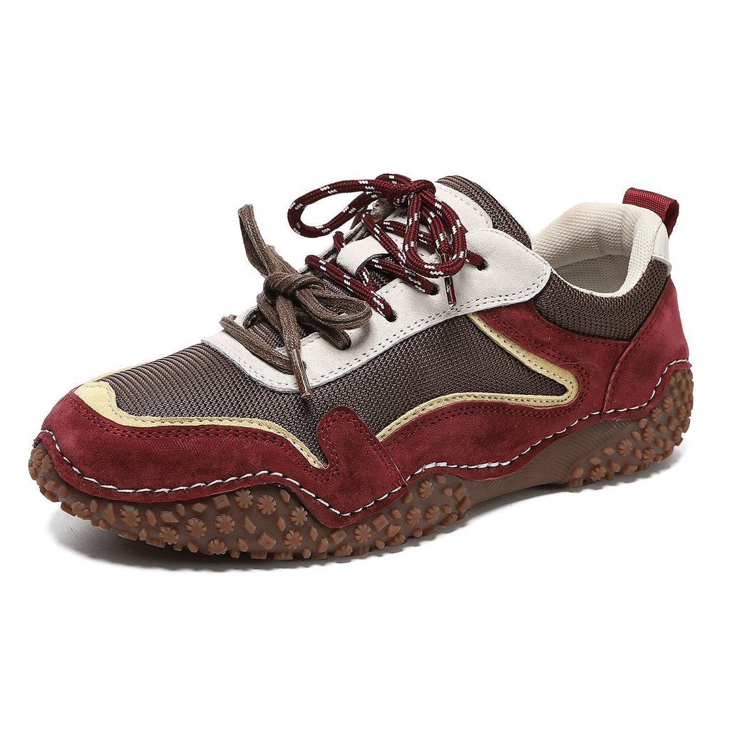 Élise Vintage Rugged Walking Sneakers