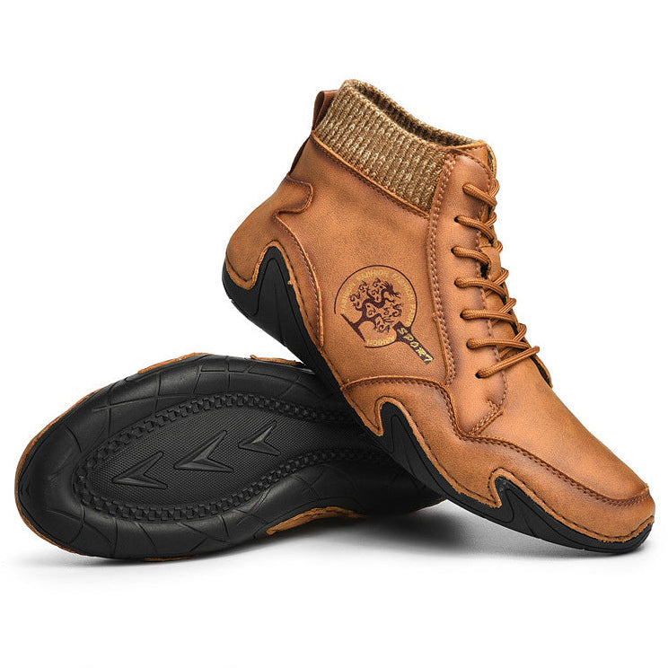 Ruger Vintage Knit Cuff High-Top Work Boot