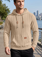 Clifford Urban Twist Knit Hoodie