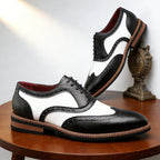 Stirling Two-Tone Wingtip Dress Oxfords