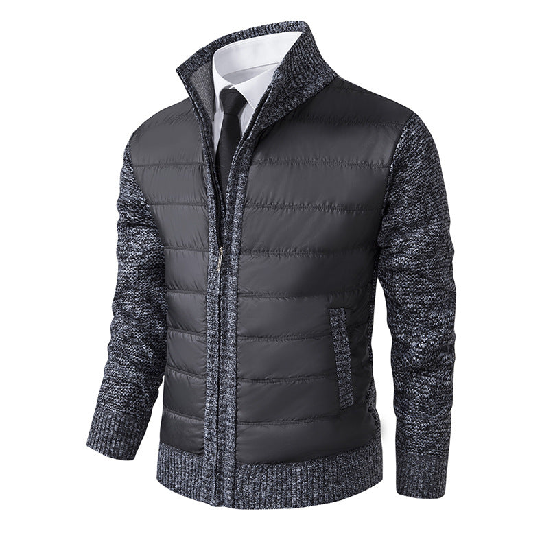Blake Holloway Quilted Cardigan Puffer Jacket