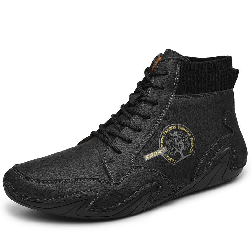 Ruger Vintage Knit Cuff High-Top Work Boot