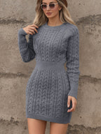 Penelope Effortless Twist Knit Dress