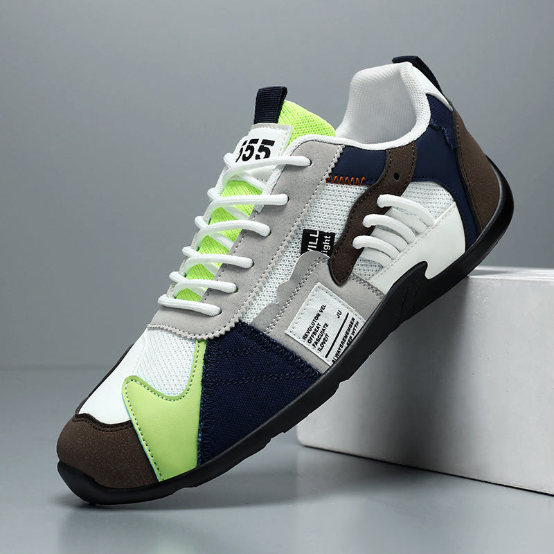 Jonathan Vintage Patchwork Low-Top Trainer