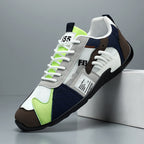 Jonathan Vintage Patchwork Low-Top Trainer