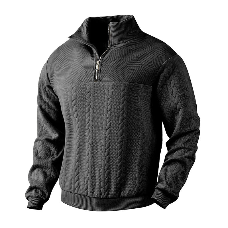 Blake Holloway Jacquard Knit Quarter-Zip