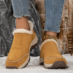 Alessia Nordic Stitch Winter Comfort Mules