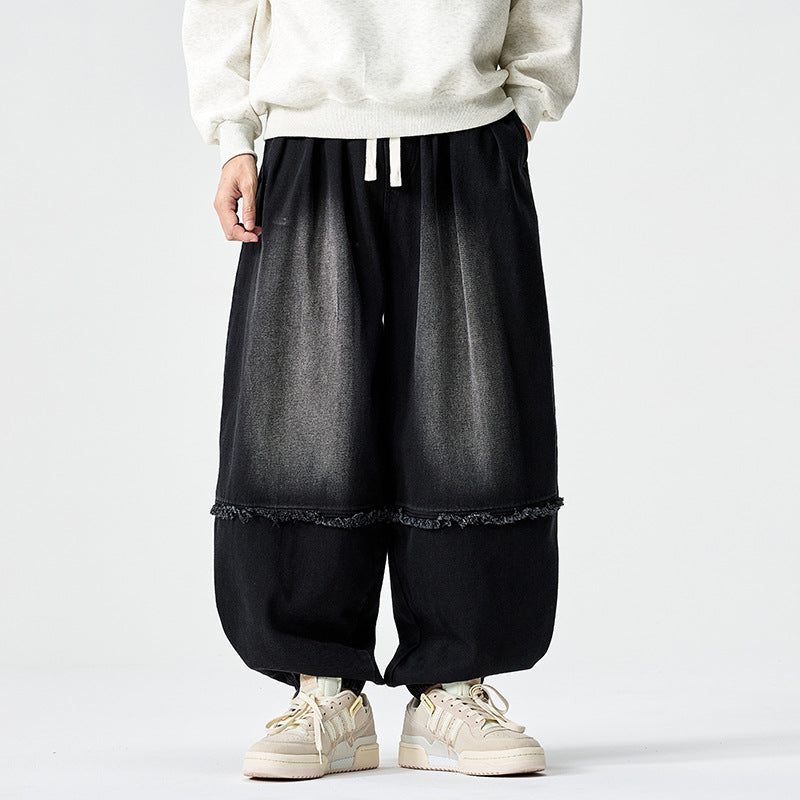 Urban Theory Vintage Japanese Baggy Washed Denim Jeans