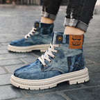 Jonathan NYC Denim Rugged Cargo Boots