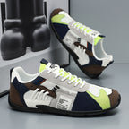 Jonathan Vintage Patchwork Low-Top Trainer