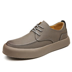 Clifford Leather Moc Toe Derby Shoe