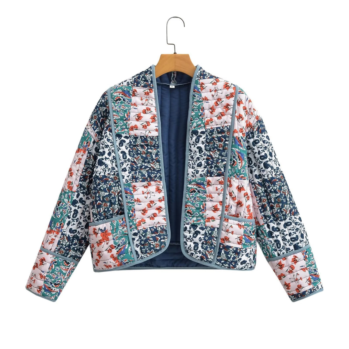 Avéra Open Front Quilted Layering Jacket
