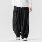 Urban Theory Dragon Baggy Drawstring Pants