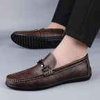 Rutherford Iron Buckle Slip-On Loafers