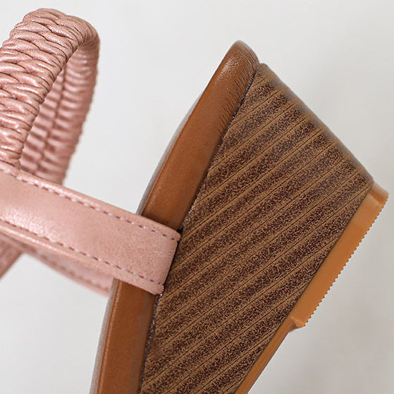 Élise Comfort Boho Wedge Sandals