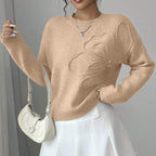 Léa Floral Embroidered Knit Pullover