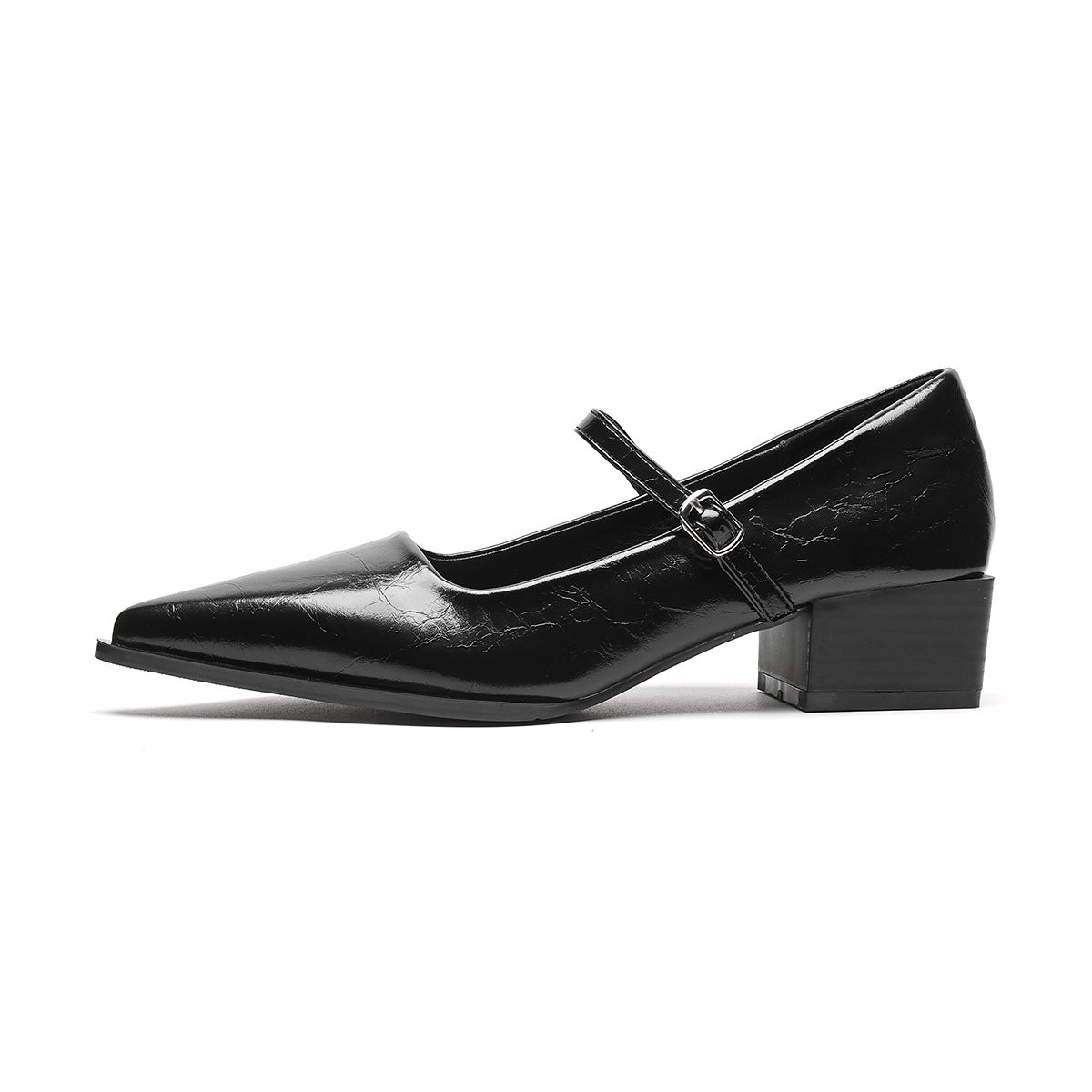Élise French Pointed Toe Mary Jane Heels