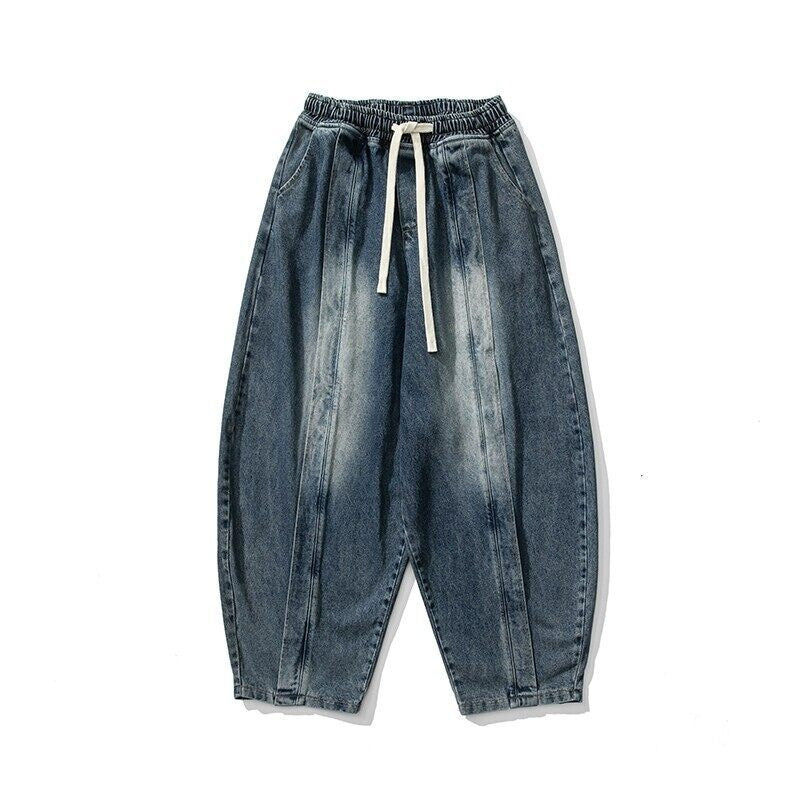 Urban Theory Vintage Washed Denim Baggy Jeans