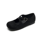 Élise Retro Cross-Strap Mary Jane Ballet Flats