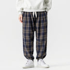 Urban Theory Plaid Baggy Jogger Pants