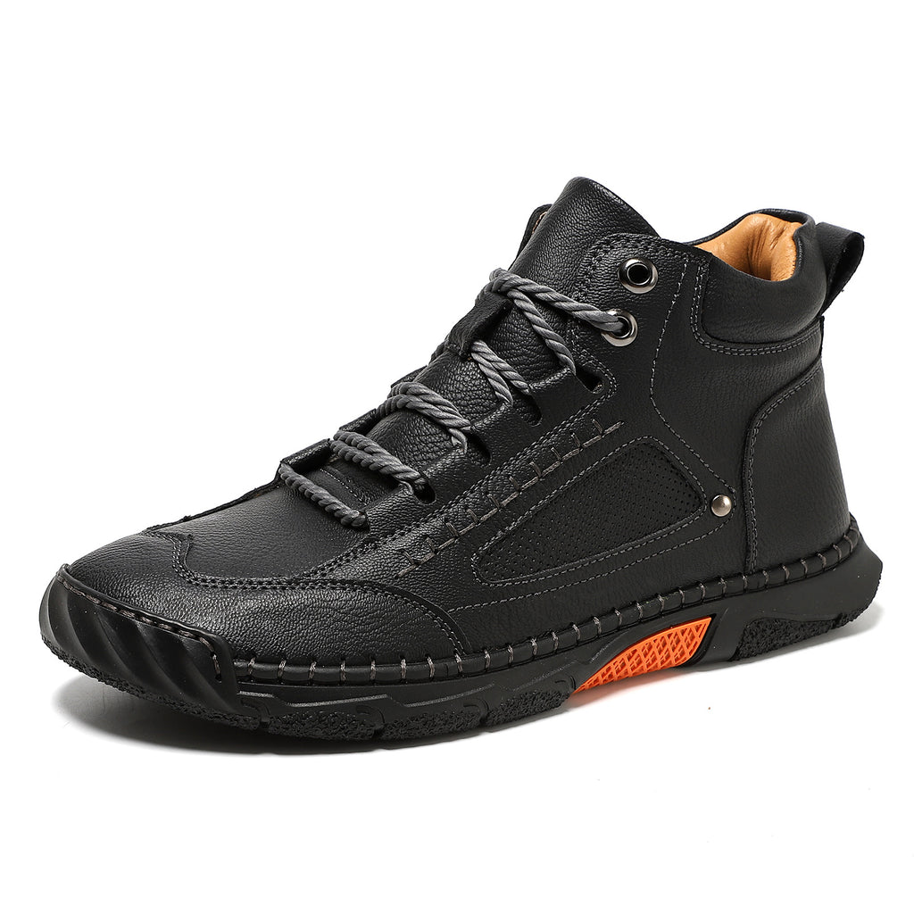 Brandon Legacy Stitched High-Top Boot