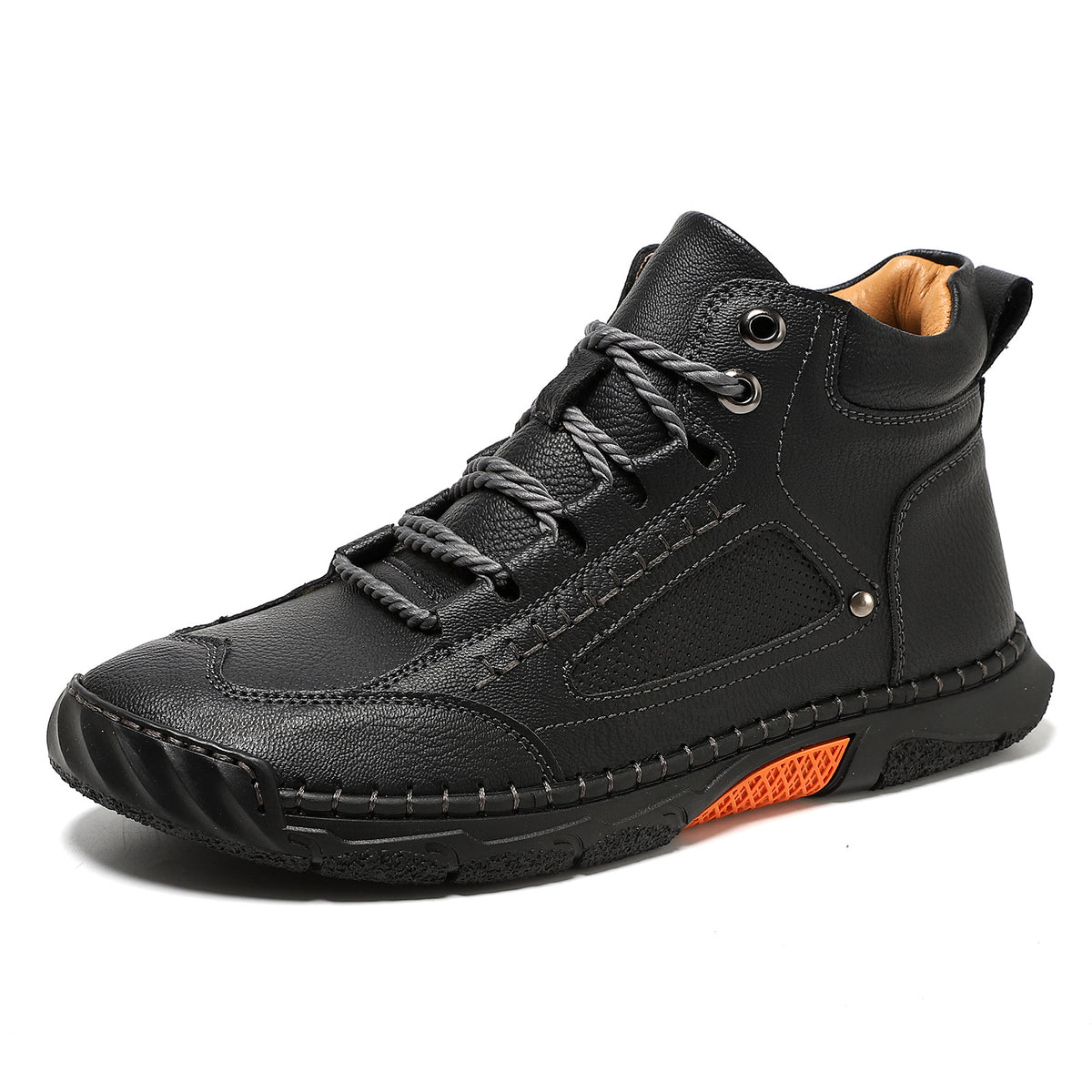 Brandon Legacy Stitched High-Top Boot