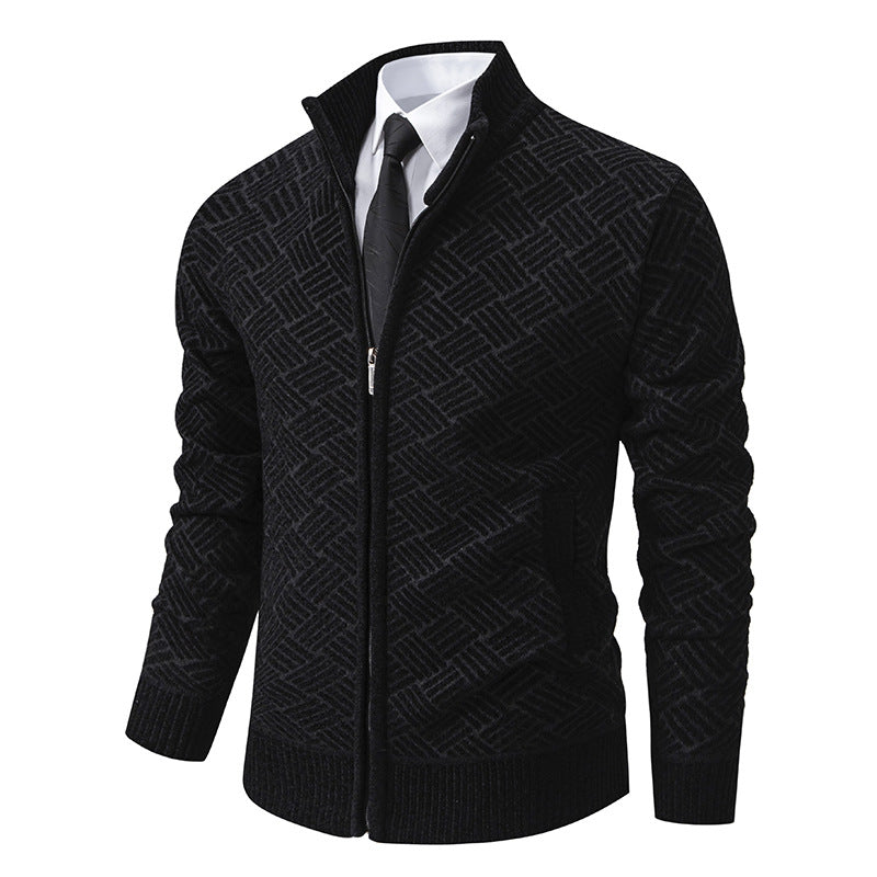 Blake Holloway Thermal Knit Cardigan Jacket