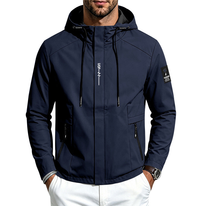 Blake Holloway Horizon Hooded Lightweight Rain Jacket