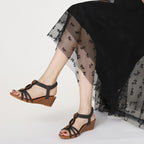 Élise Comfort Boho Wedge Sandals