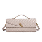 Élise Vegan Leather Baguette Clutch Bag