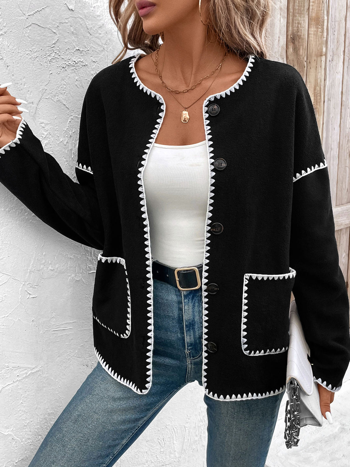 Léa French Lightweight Layer Jacket